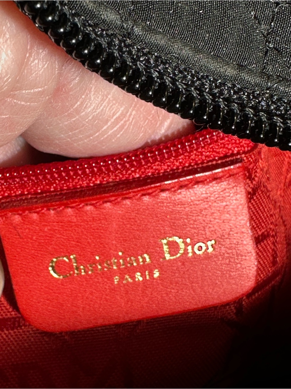 Dior Black Cannage Quilted Satchel with Gold Hardware - Picture 7 of 8
